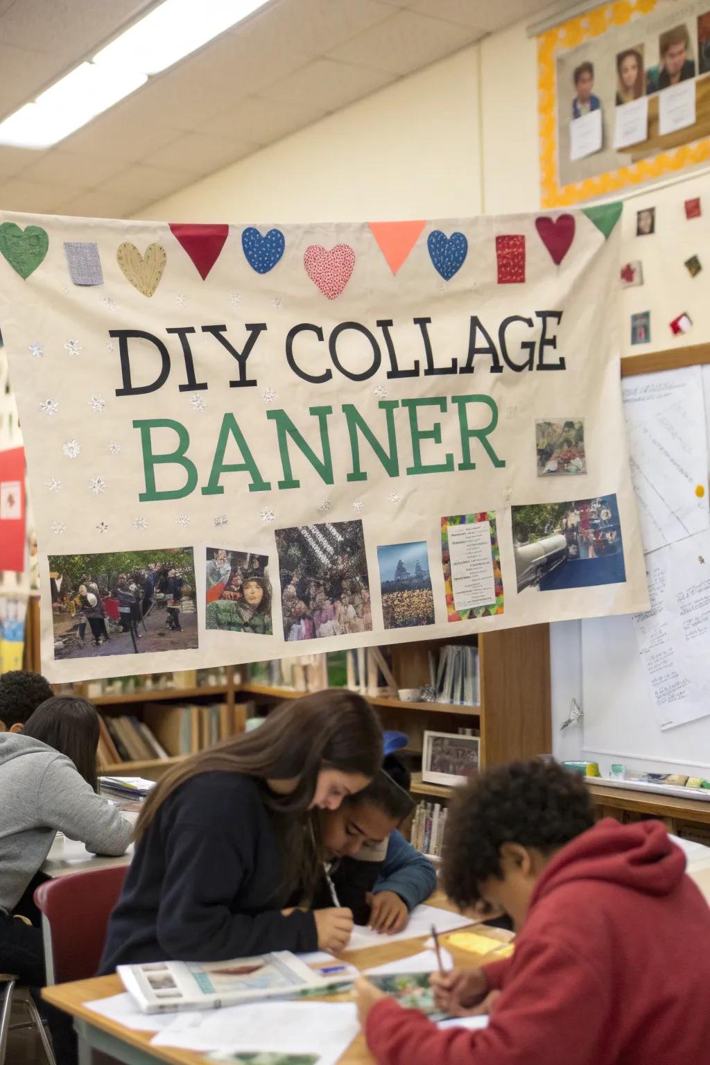 A group do-it-yourself blend streamer, full of personal touches.