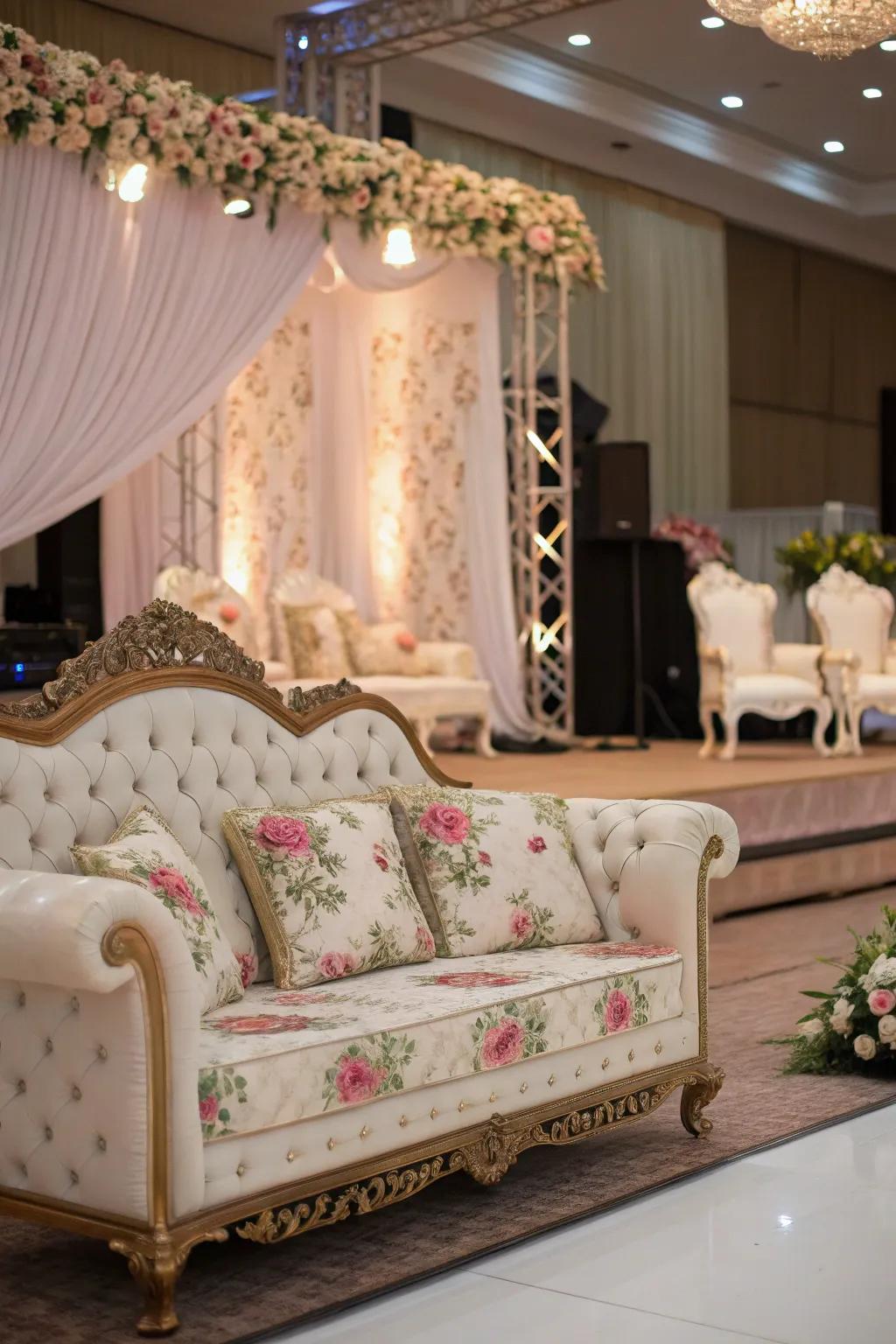 Seating where comfort intertwines with elegance.