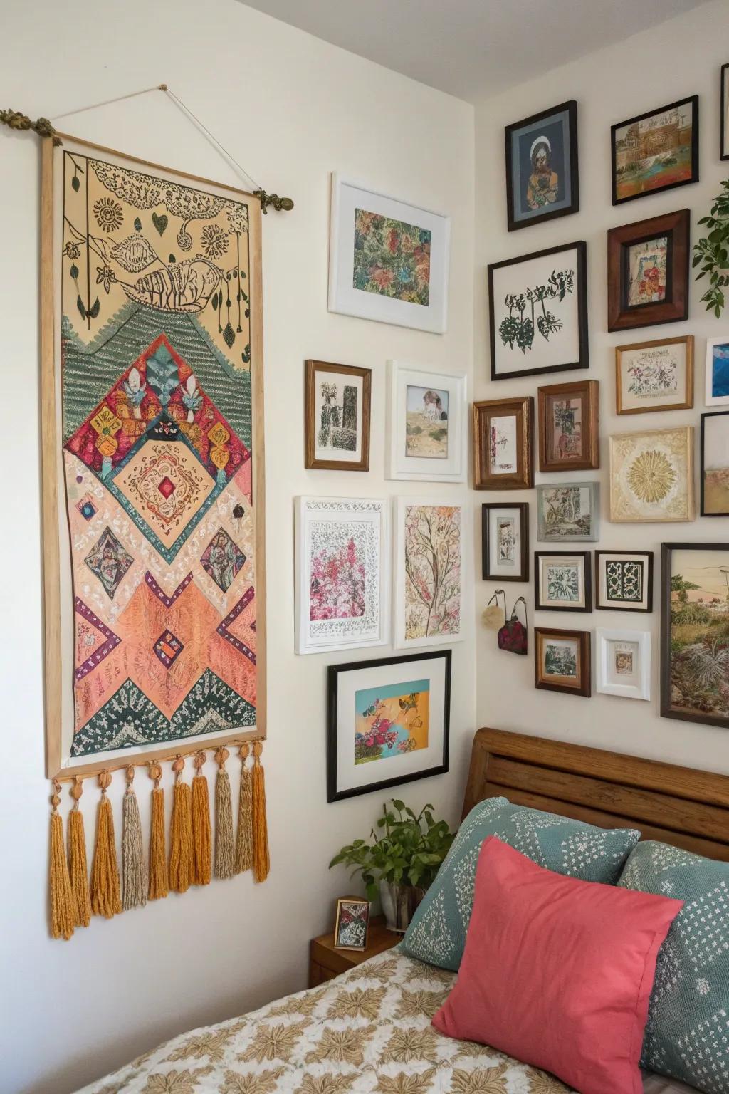 Let your walls become a canvas of your story through art.