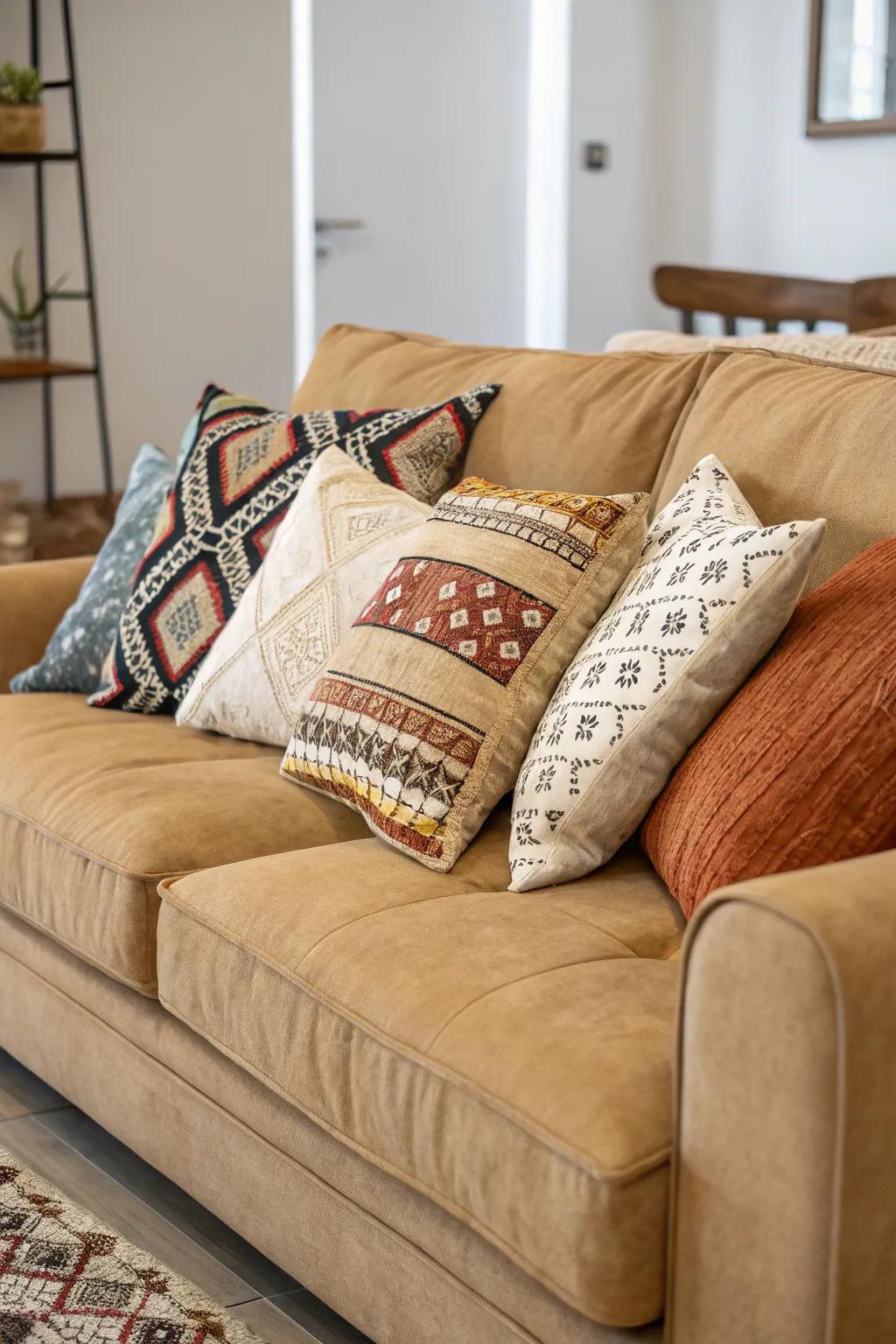 A multilayered design offers a rich and appealing aesthetic.