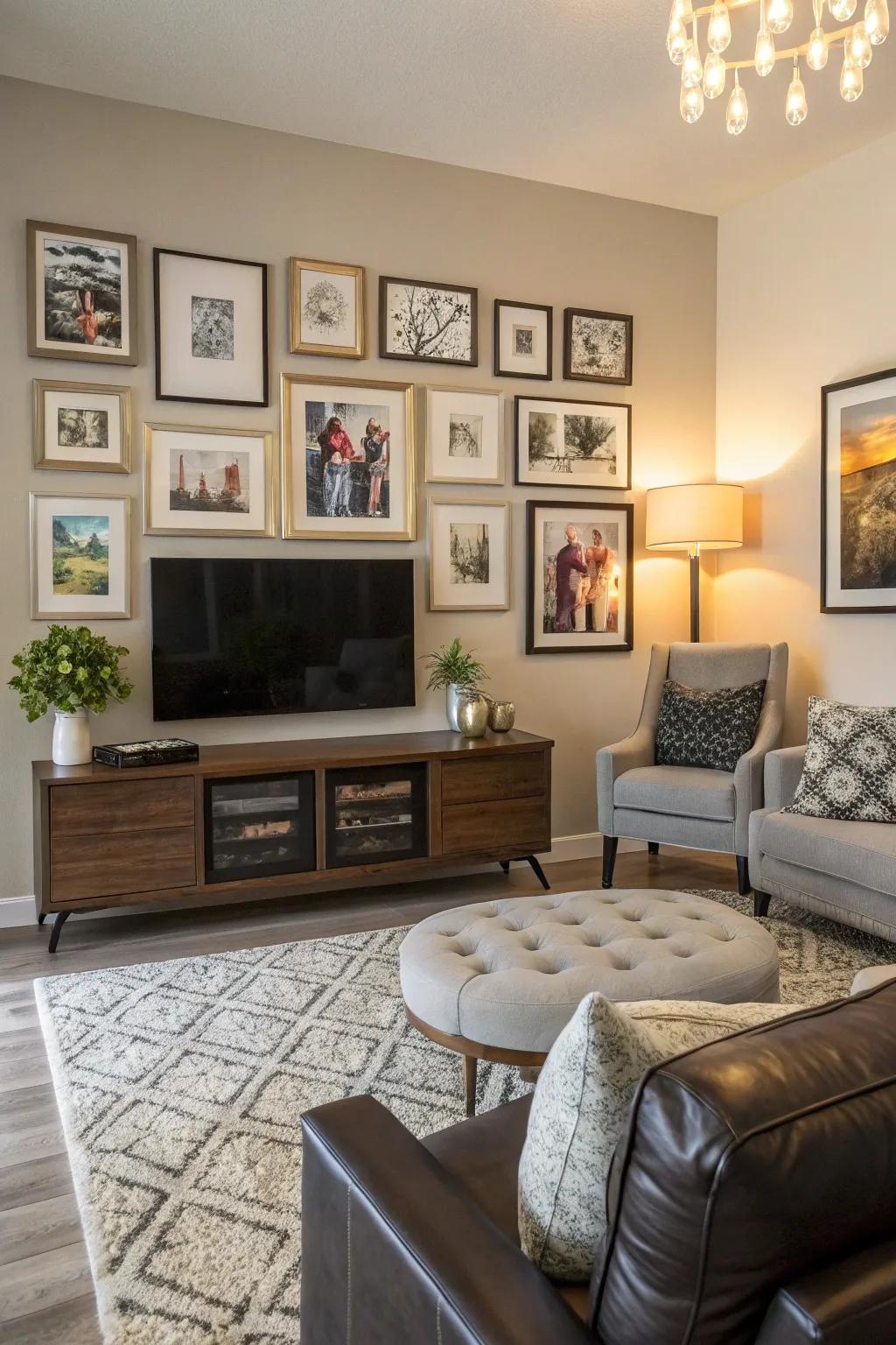 A collective display shares your unique story.