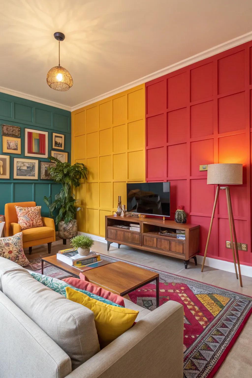 Affordable panelling with MDF.