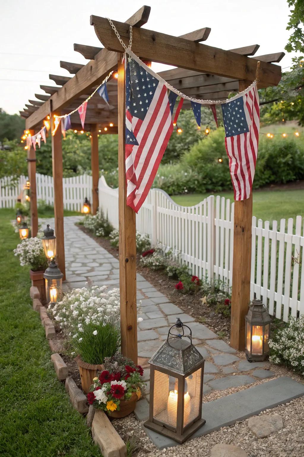 Throwback Americana decorations that add character and charm.