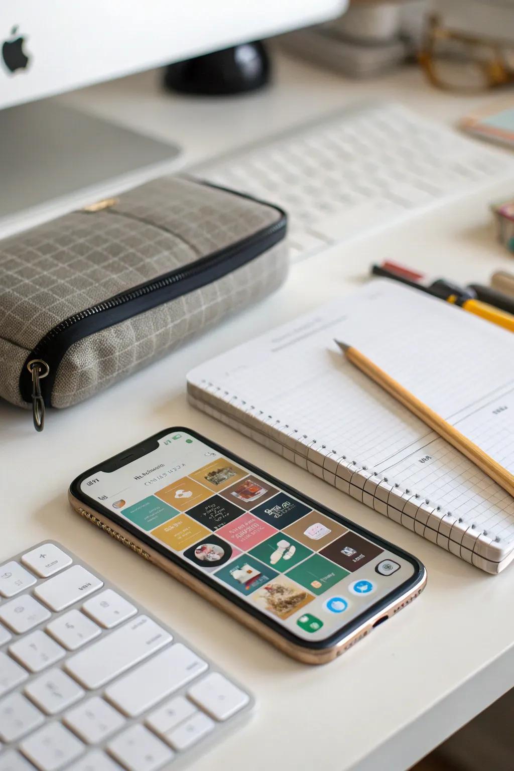 Achieve a clean look with a perfectly organized grid layout.