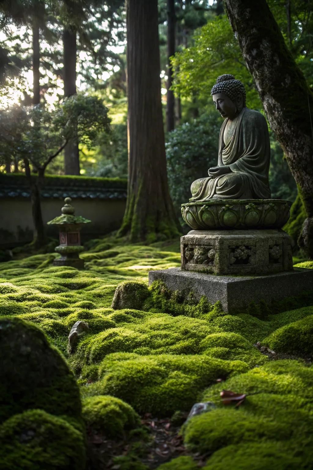 Ground cover adds a soft, inviting touch to your garden.