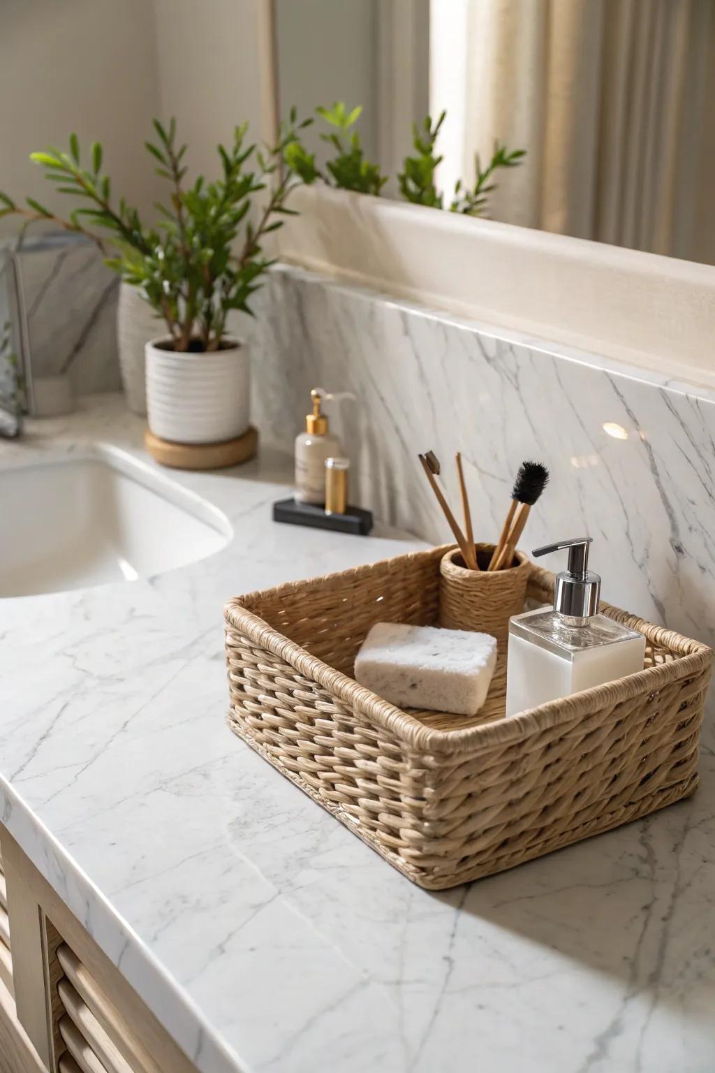 Contrasting textures enriching the visual story.