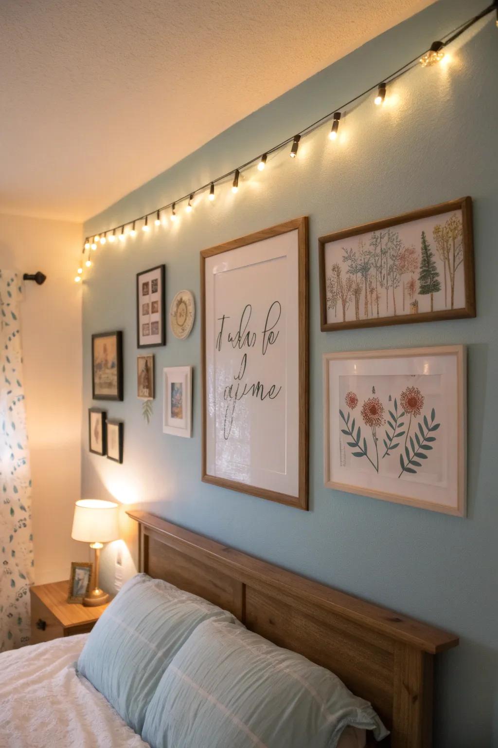 Meaningful words personalize and inspire your space.