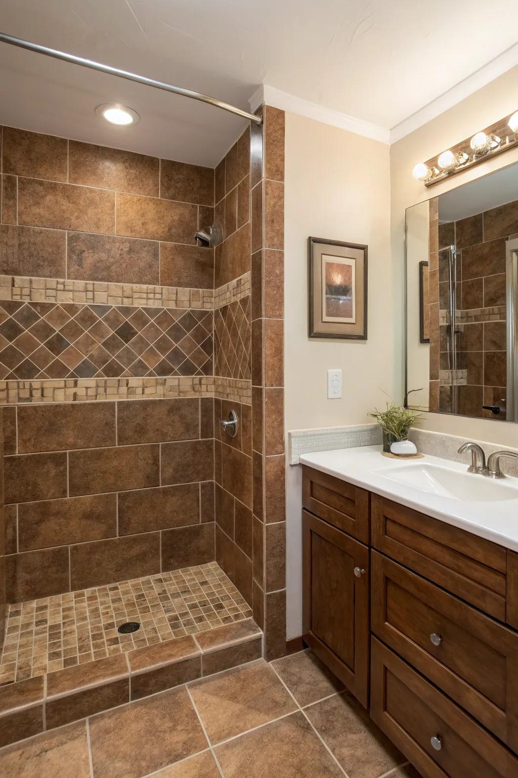 Create a statement using a striking accent wall.