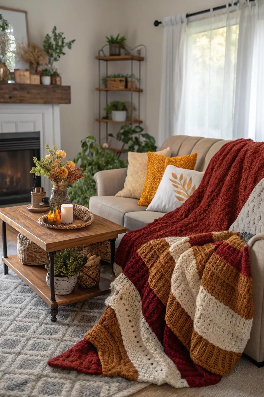 Seasonal shades maintain your decor fresh and thrilling.