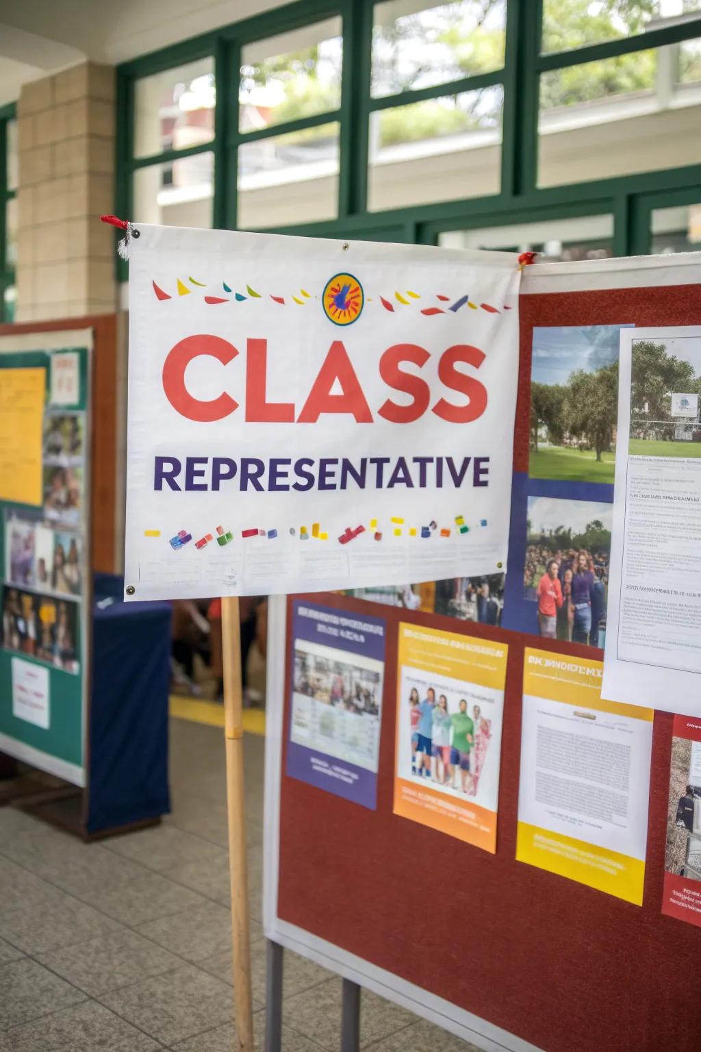 Bold typography makes your name stand out on a poster.