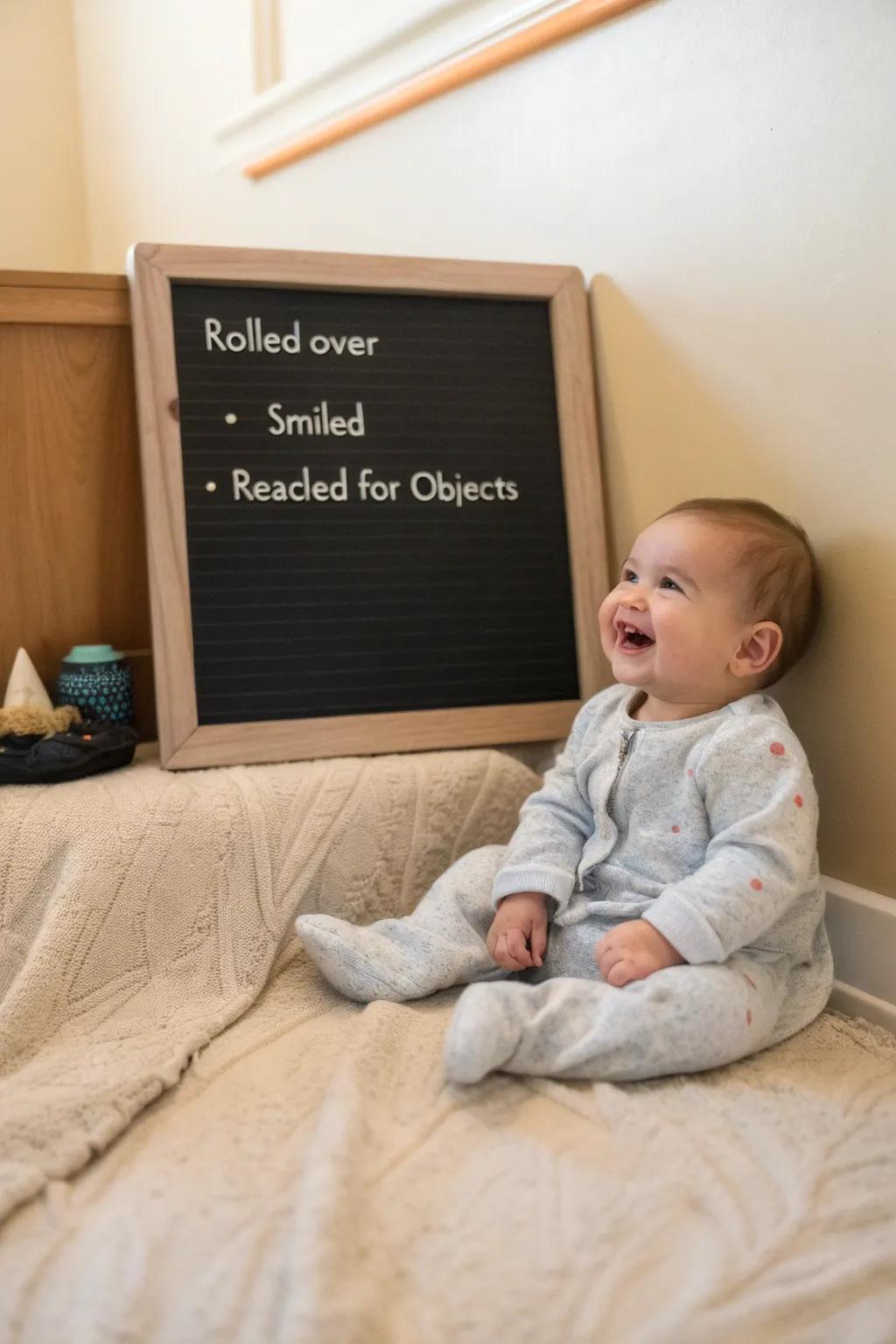 Chronicling milestones with a personal flair.