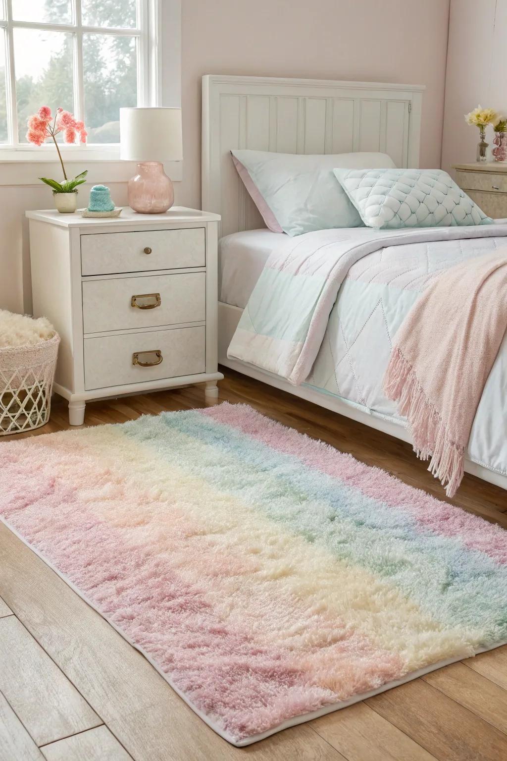 Plush rugs bring warmth and comfort to any space.