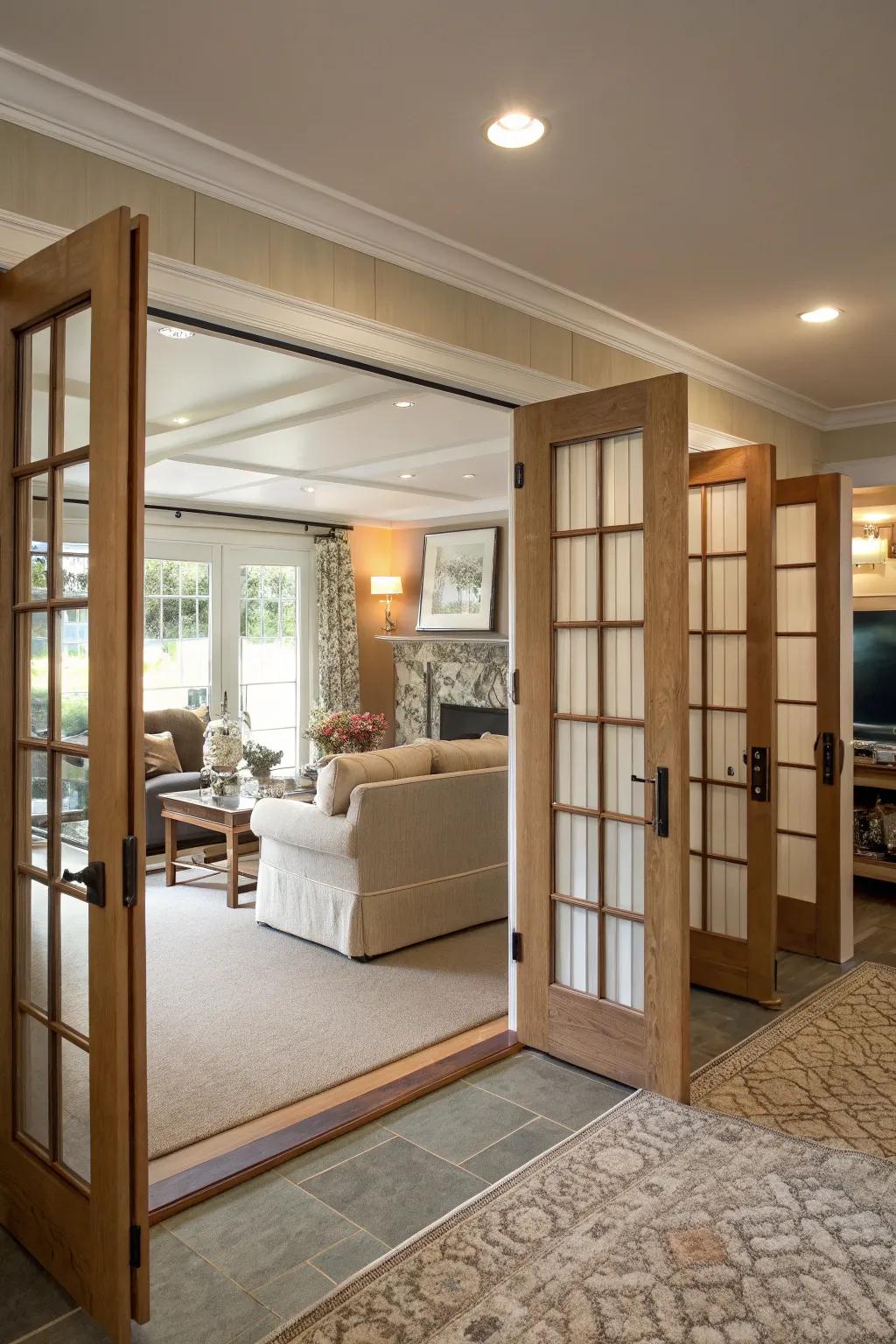 Room dividers enable you to customize your space.