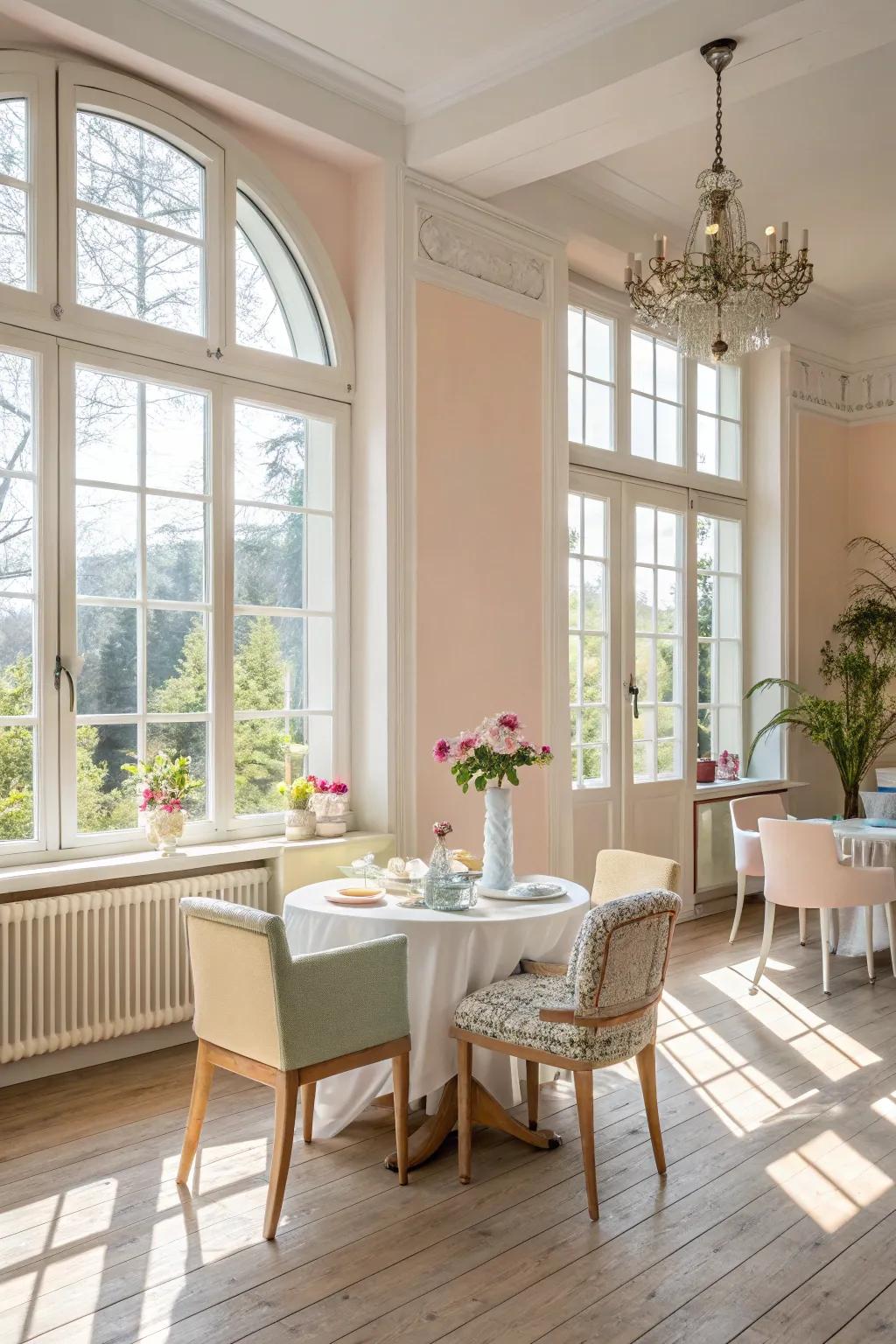 Attain a spacious ambiance by making thoughtful design selections.