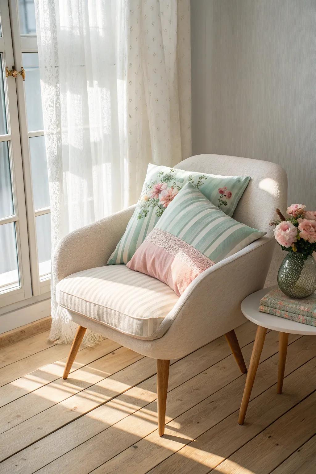 Boost comfort and style with these chic cushion ideas for a memorable baby shower setup. 🌿💕