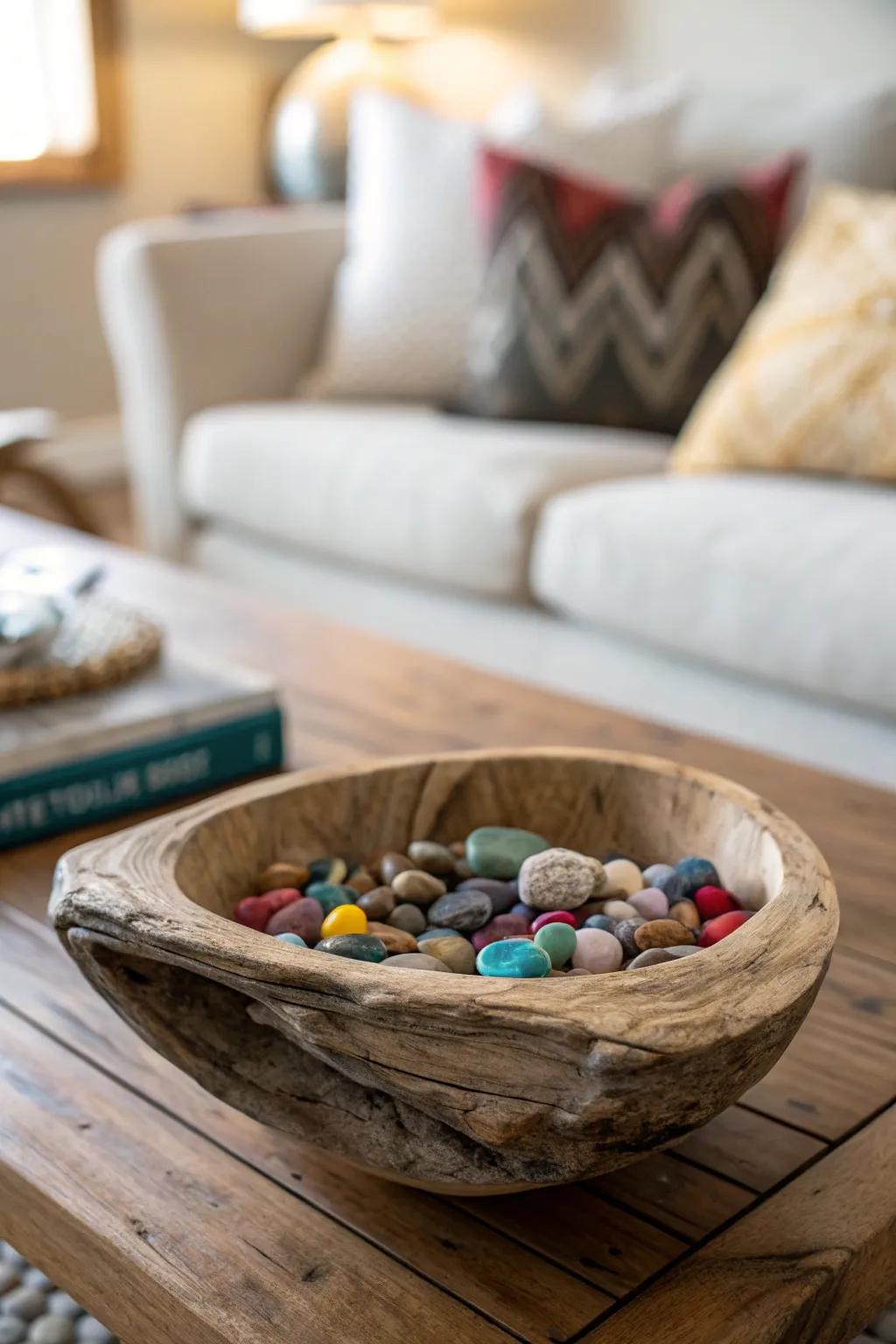 Seafaring wood bowls merge usability with aesthetic elegance.