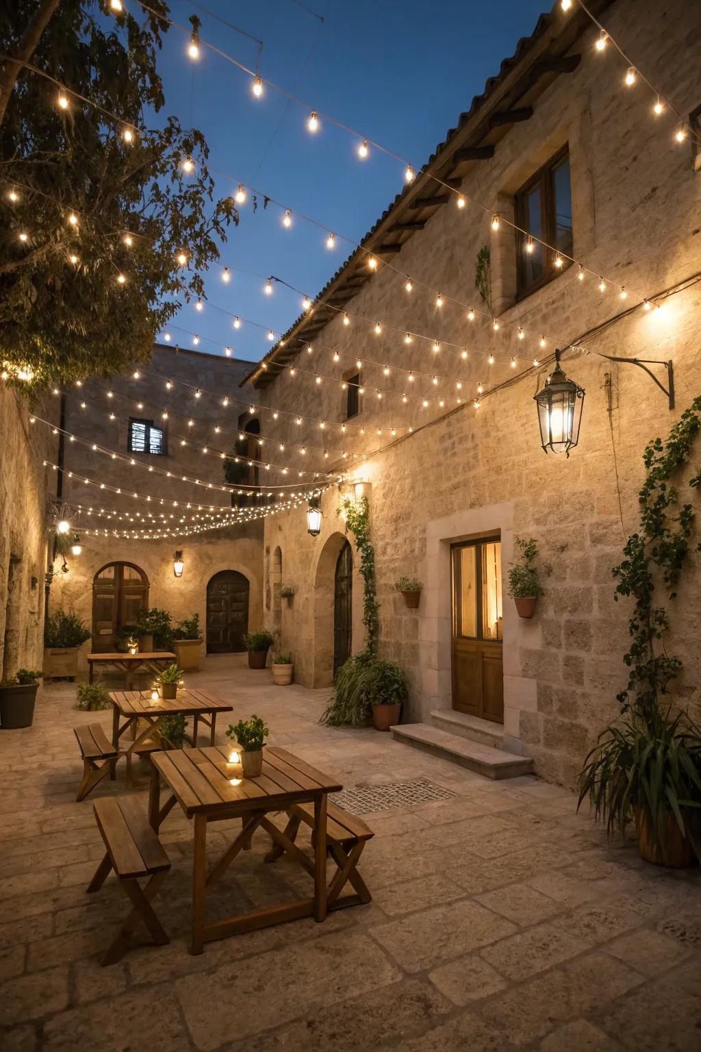 Set the mood with inviting and warm lighting solutions.