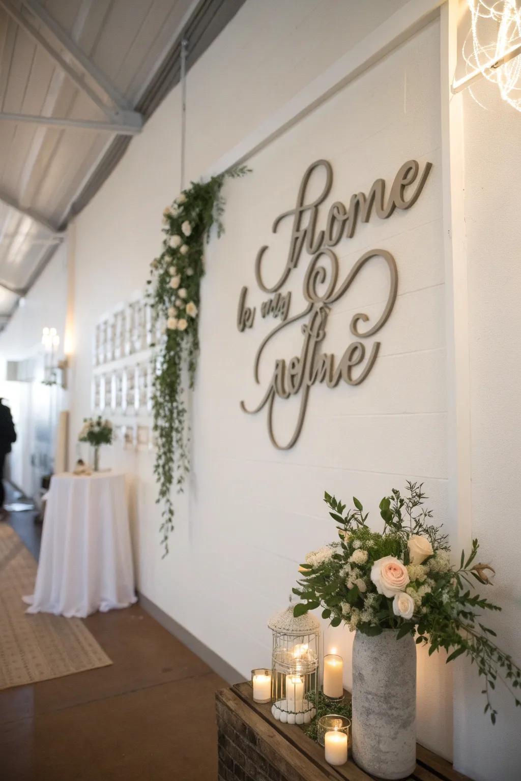 Refined lettering transforms markers into artistic expressions.