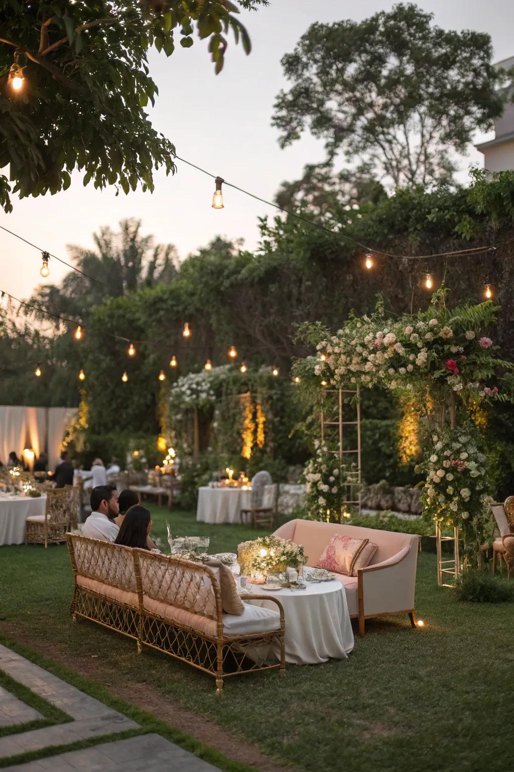 Outdoor refinement with a hint of sophistication.