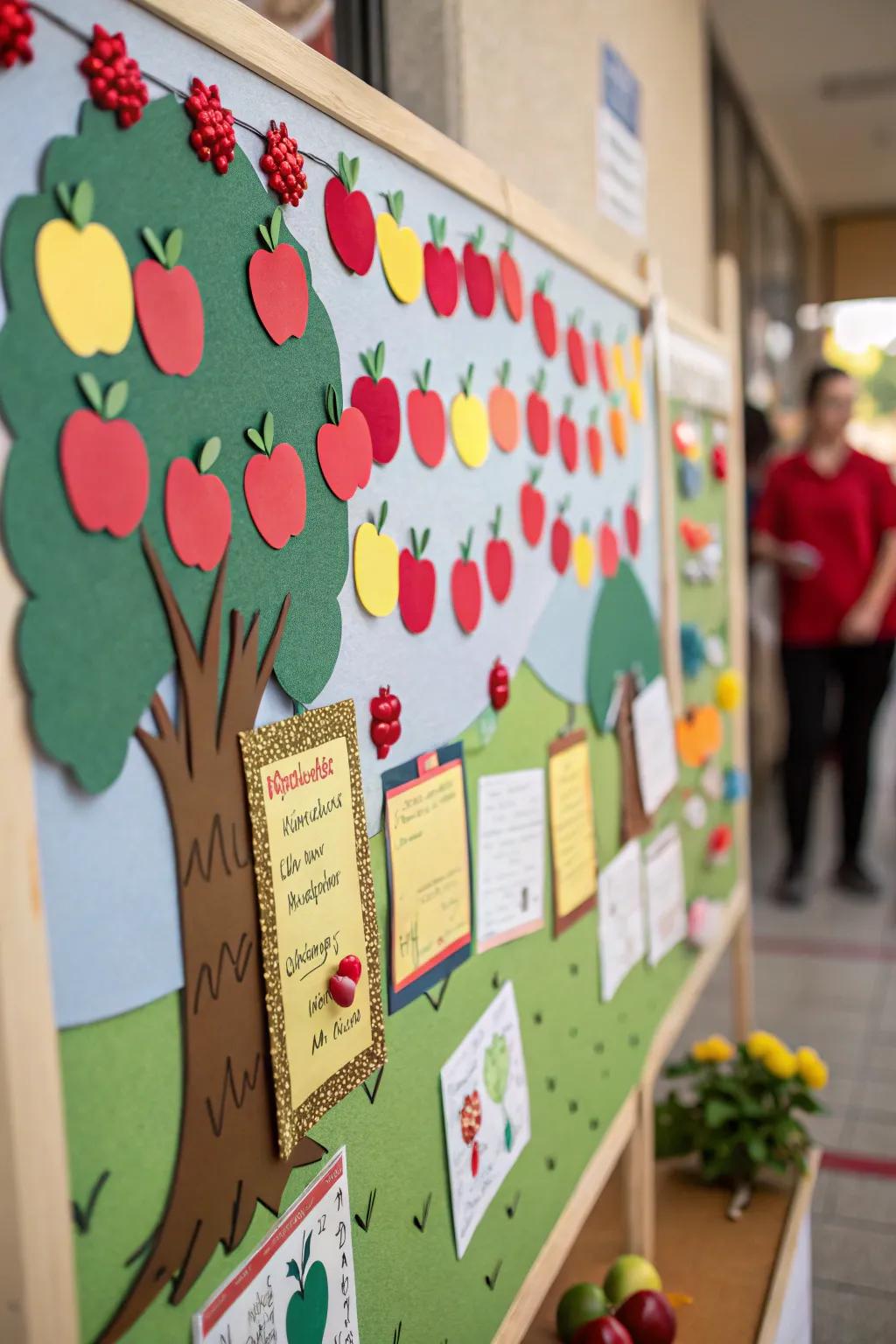 Fruit Garden Escapade conveys the elation of harvesting fruits indoors.