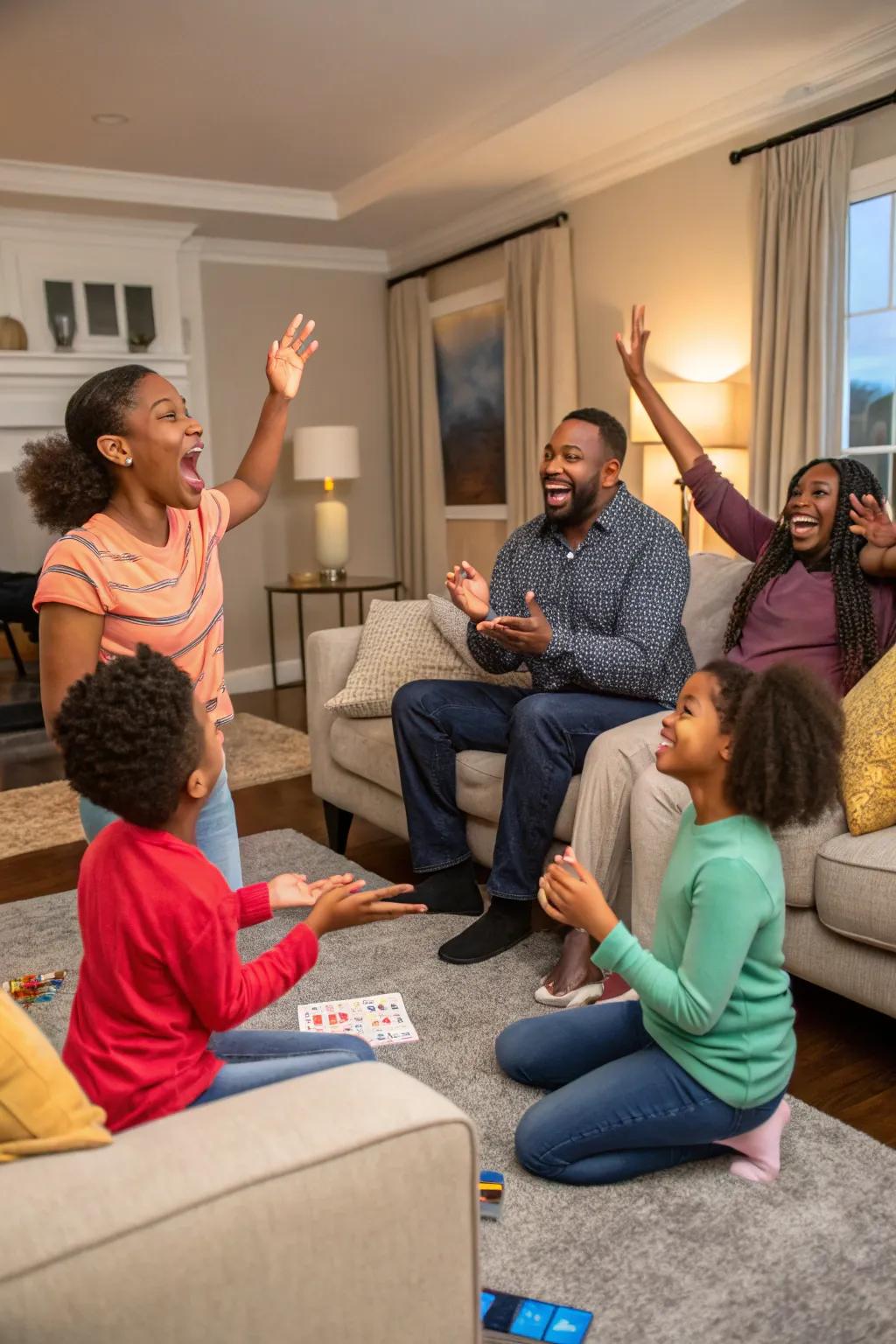 Charades with a twist guarantees endless entertainment and laughter.