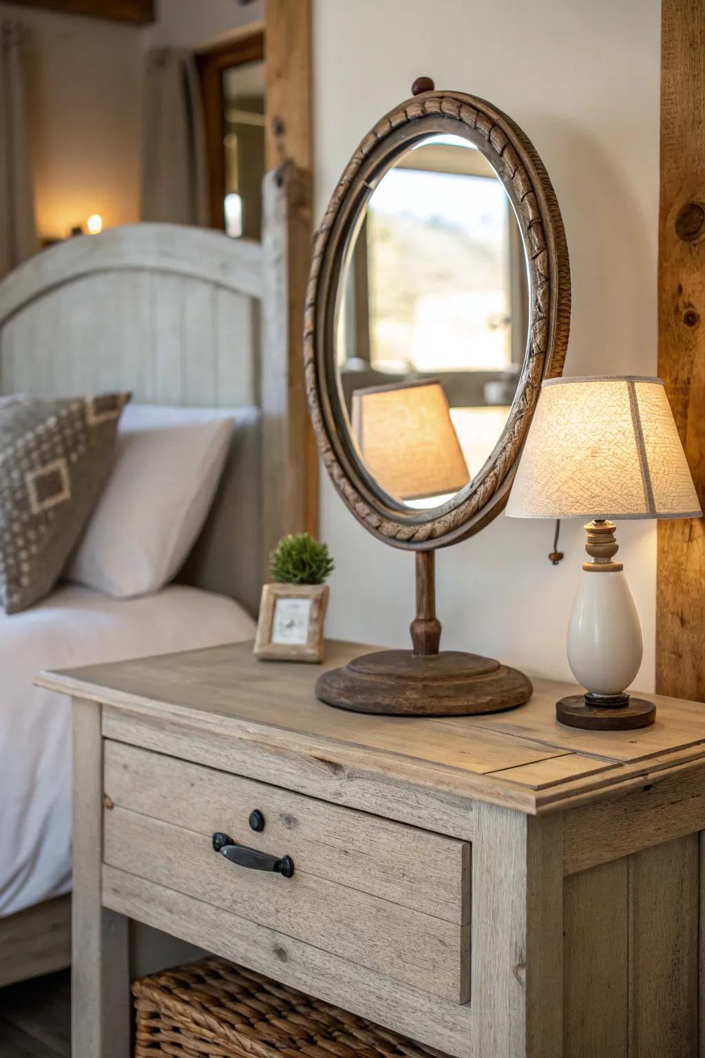 Reflectors enhance brightness and add beauty.