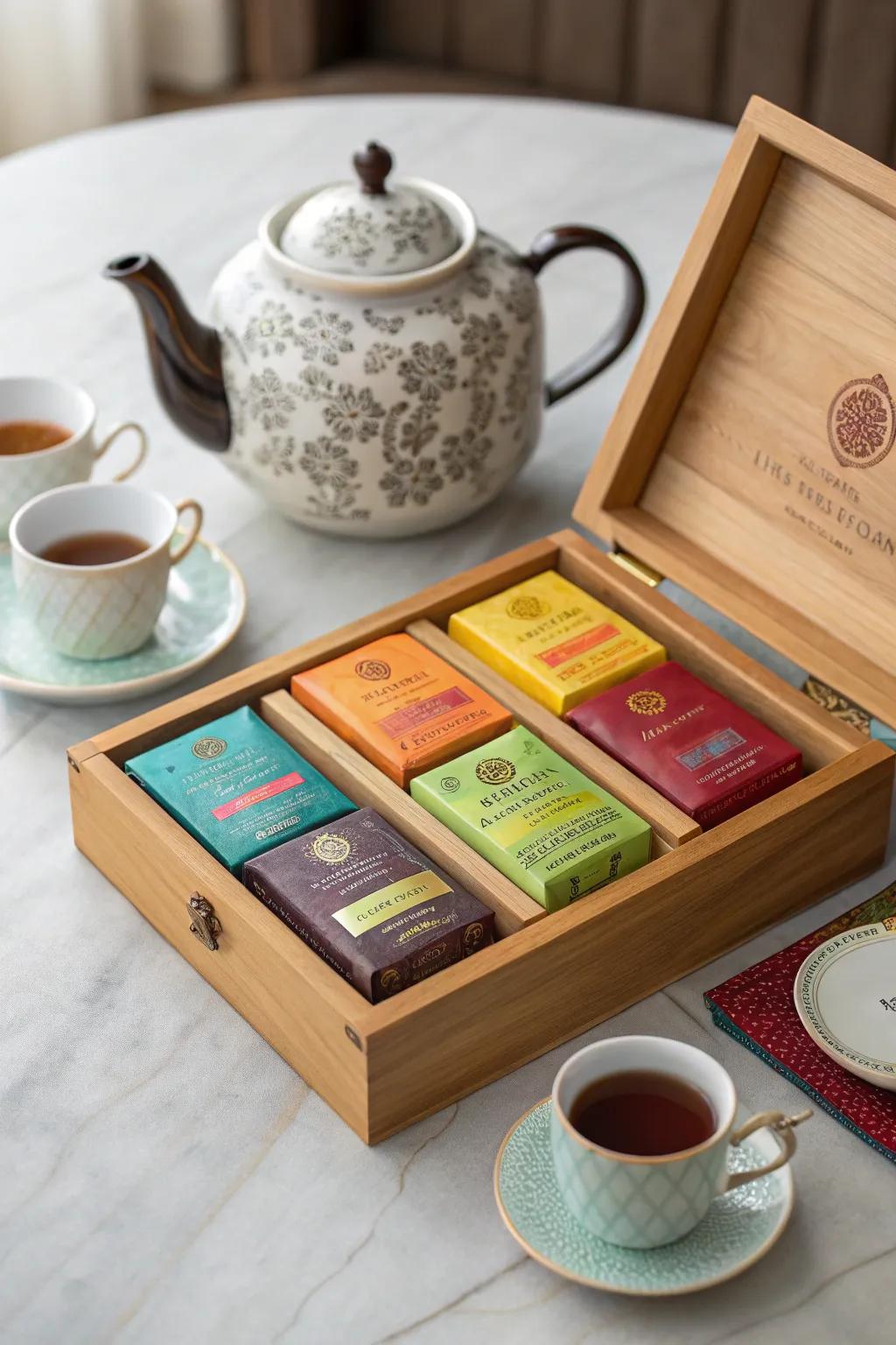 Discover the calming realm of handmade teas with this thoughtfully chosen collection.