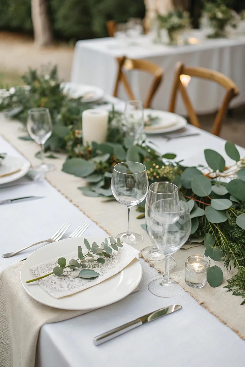 A captivating tabletop ornamentation incorporating natural constituents for a cultured aesthetic.