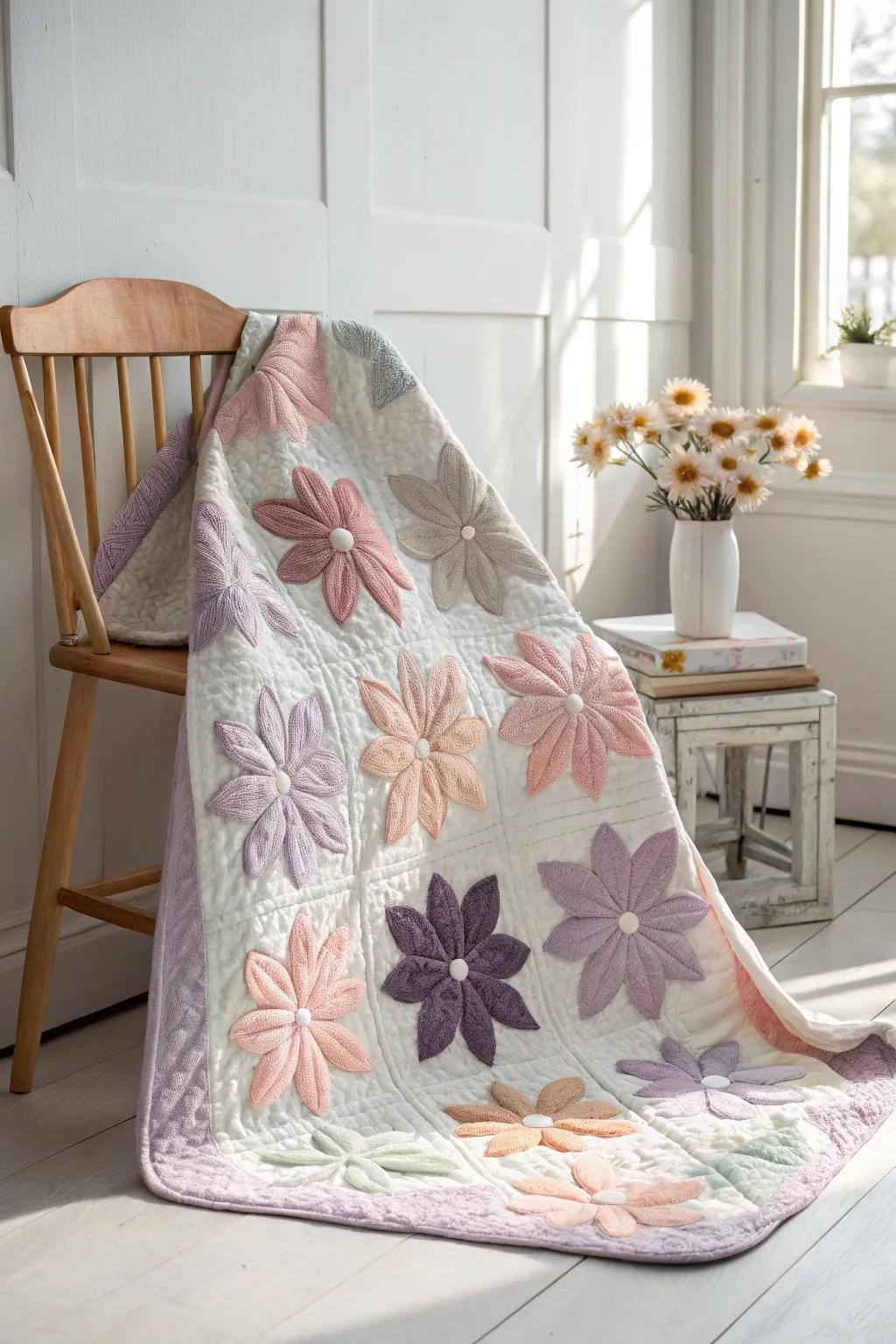 Unleash your creativity with leaf frolic patchwork—where every stitch tells a story.