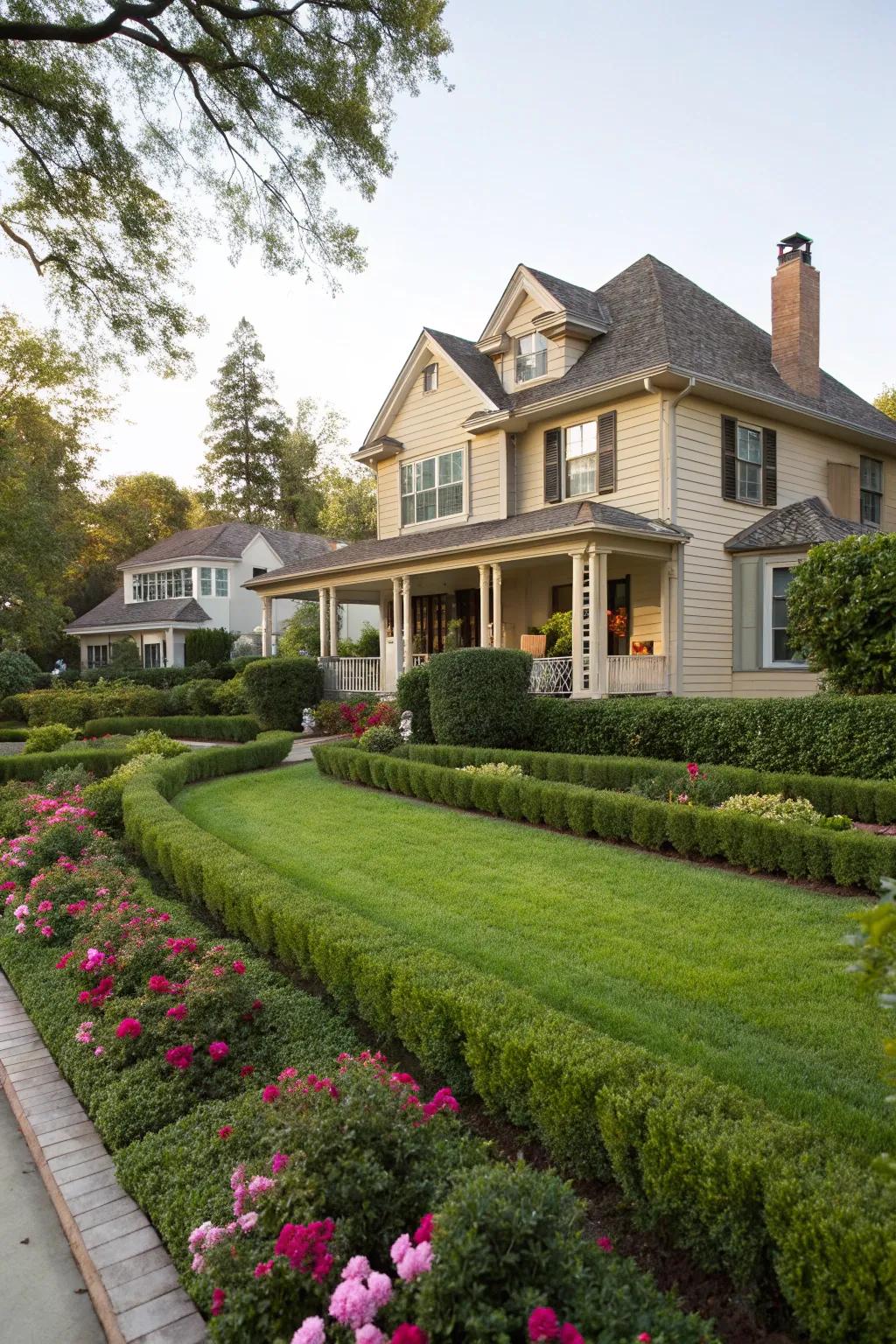 Beige offers a timeless choice for a unified aesthetic.