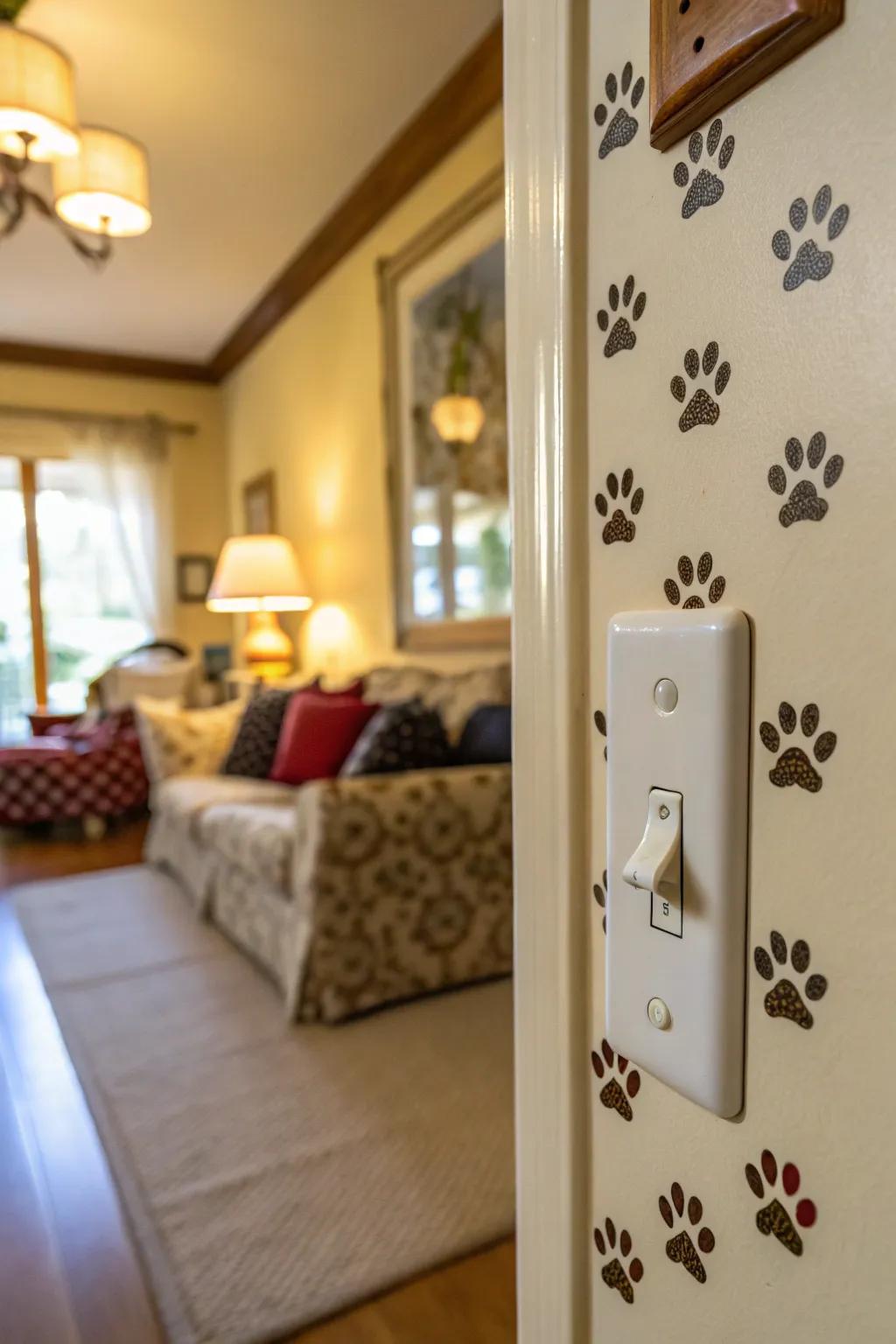 A dog-themed plate that’s ideal for animal enthusiasts.