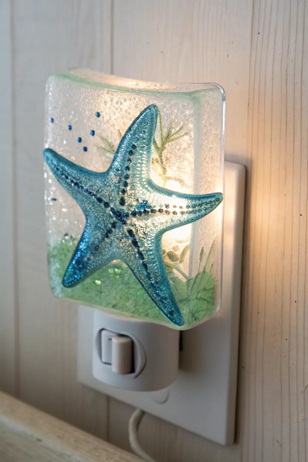 Illuminate your space with the tranquil splendor of the ocean.