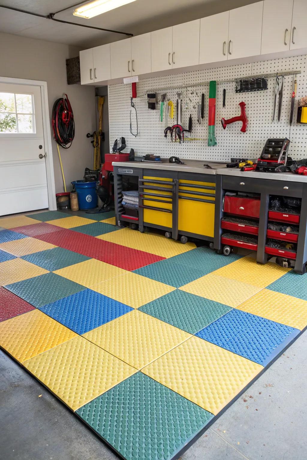 Select sturdy coverings that present varied design possibilities.