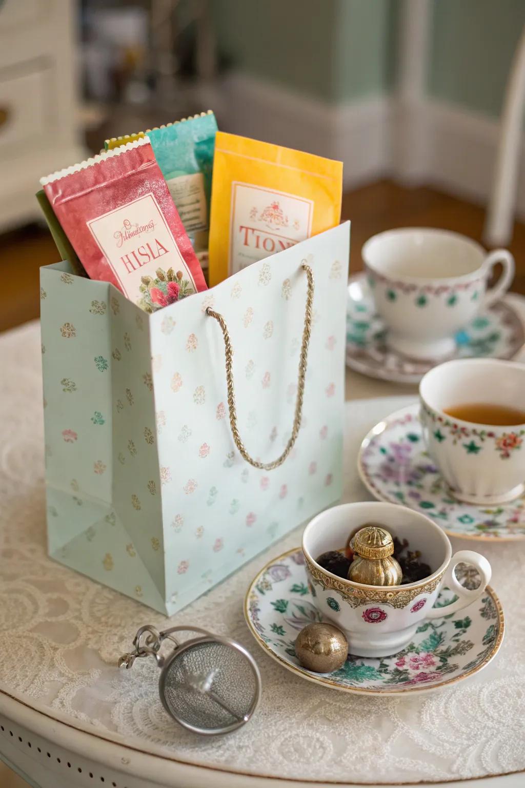 Tea time treats for a cozy afternoon.