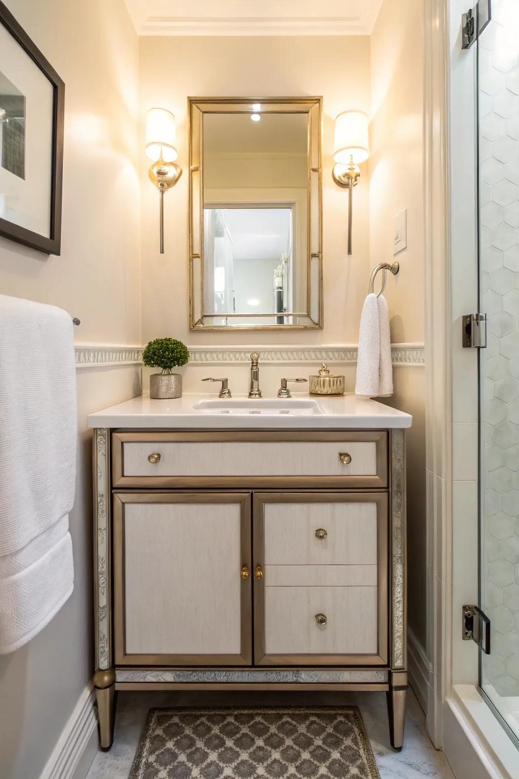 Improve your lavatory using a chic and useful vanity.