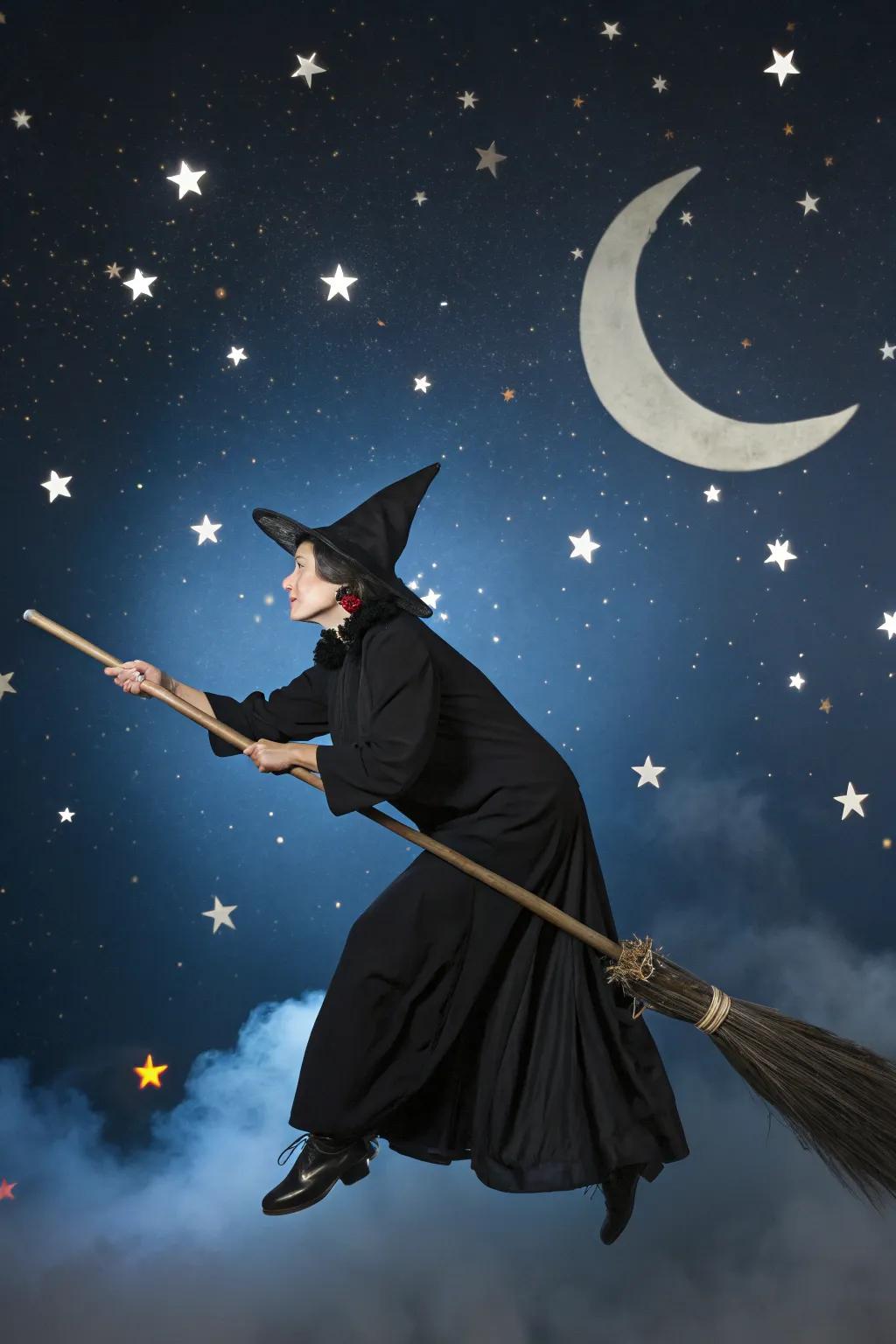 Whimsical sorceress's domain poster to enchant your space.