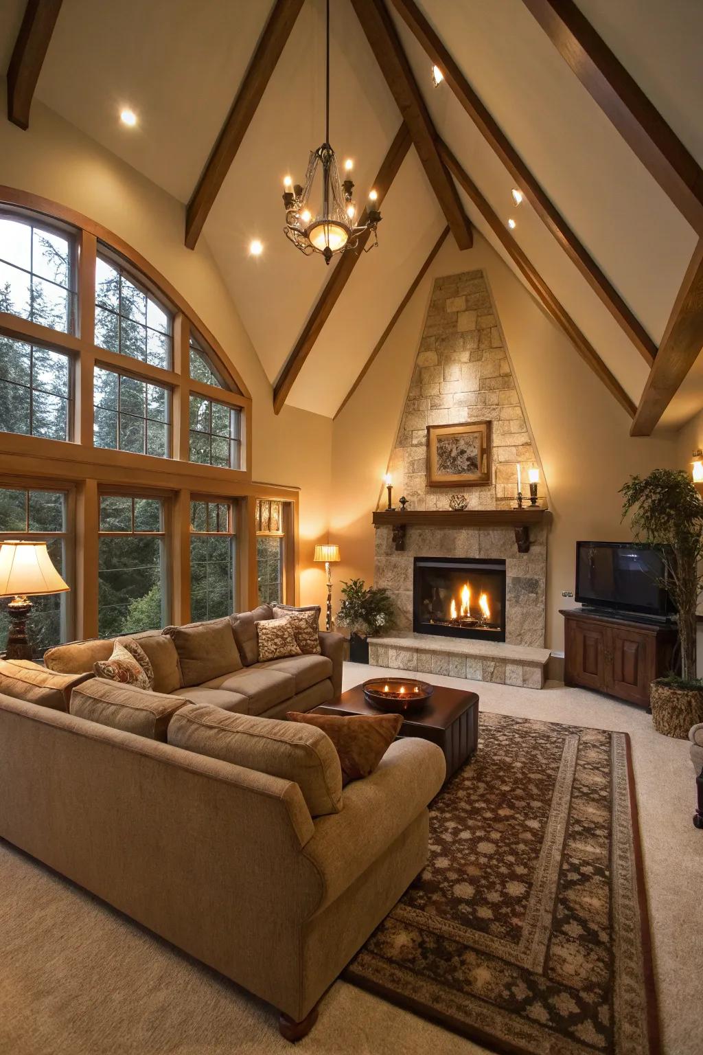 Gather companions and family around a comfortable seating area.