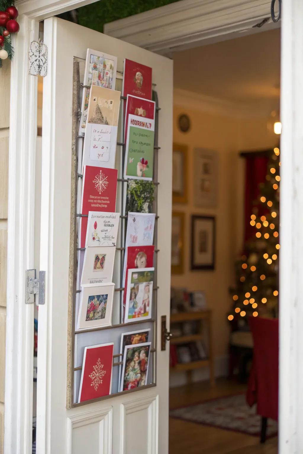 An entryway presentation that welcomes with celebratory delight.