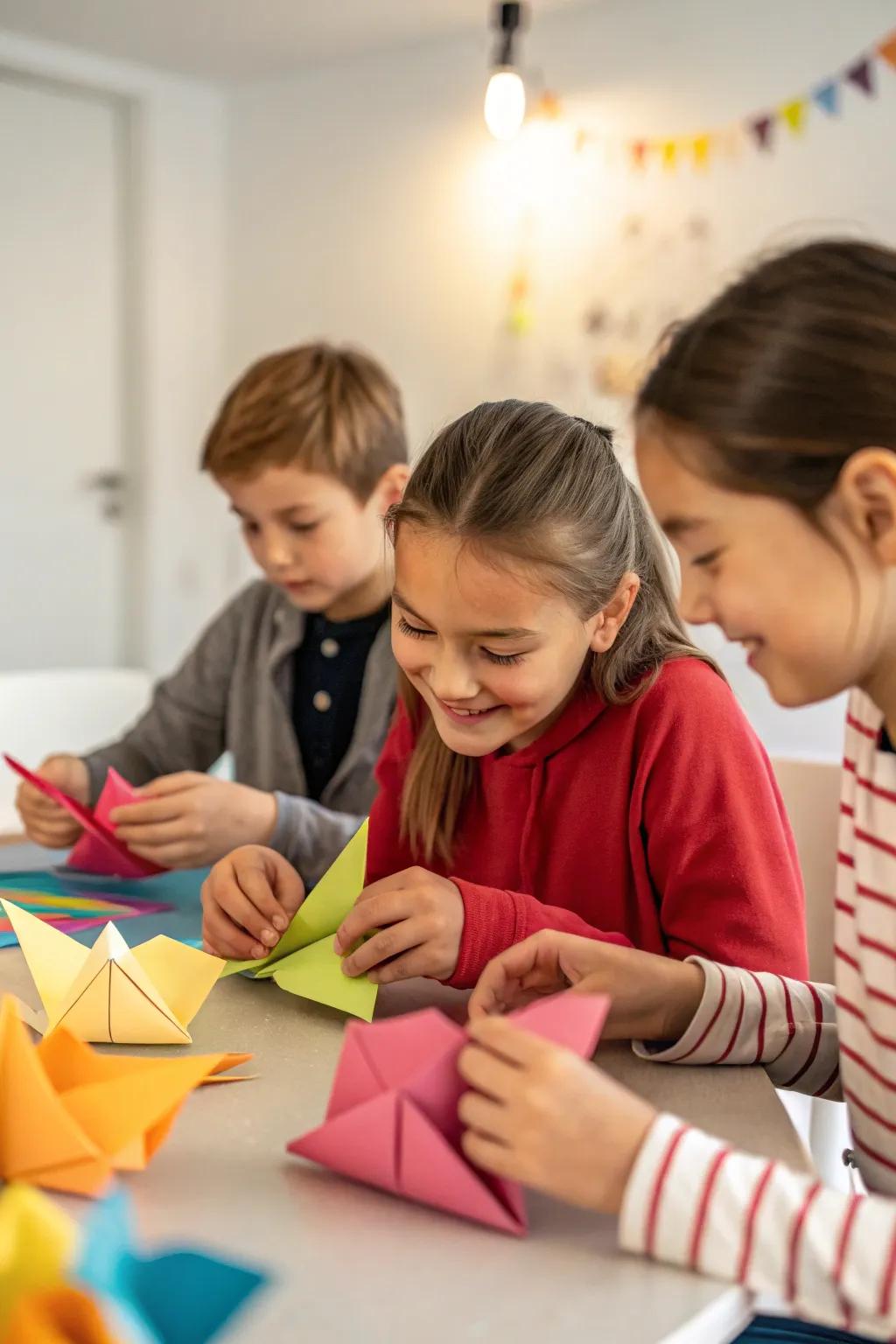 Origami is a peaceful art form that encourages focus and boosts creativity.