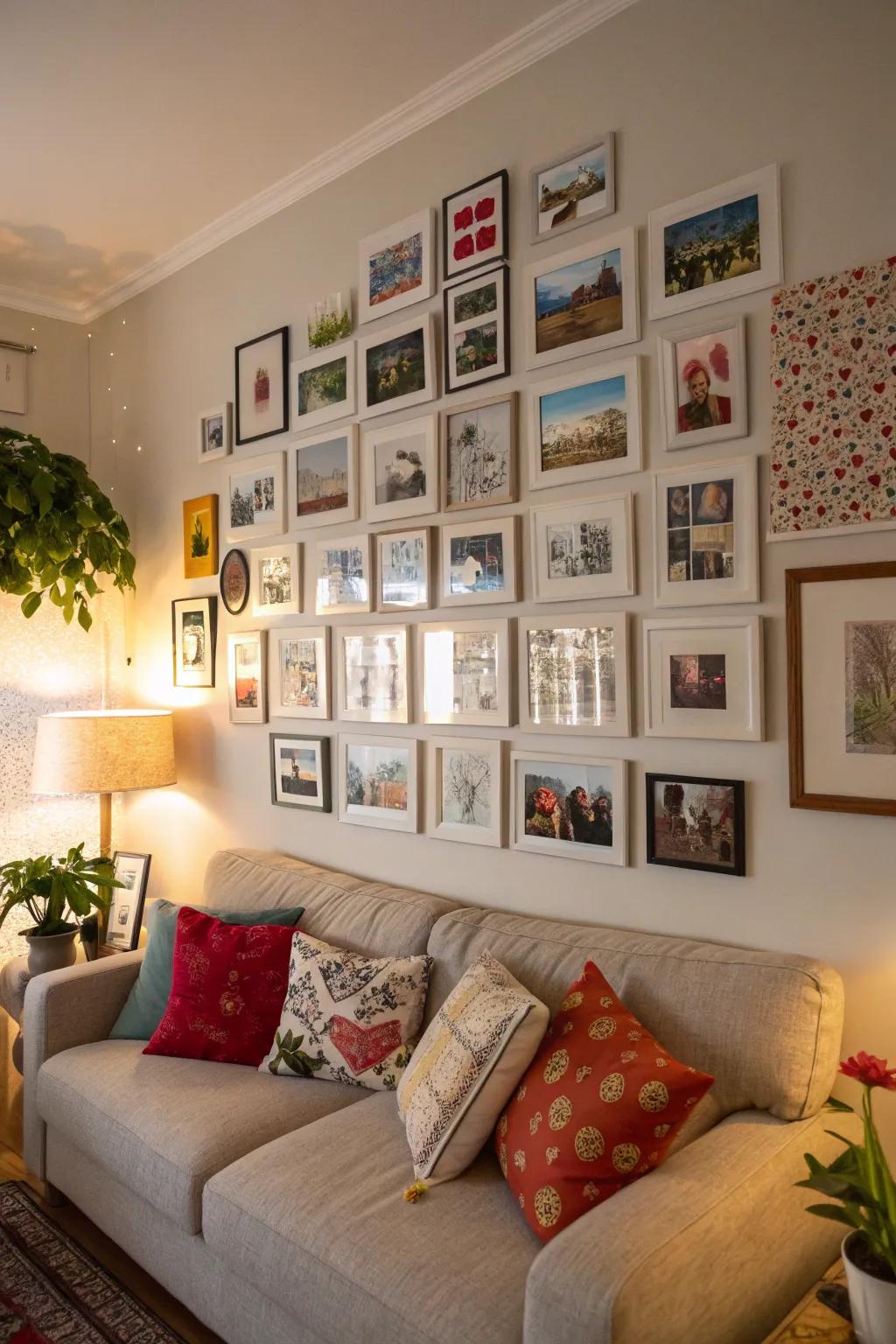 Transform your photos into a stunning gallery presentation.
