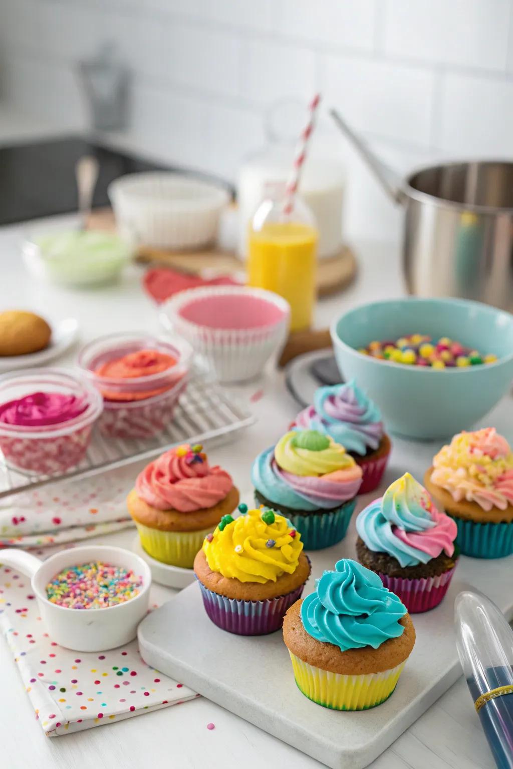 A baking spectacle where creativity blends with sweetness.