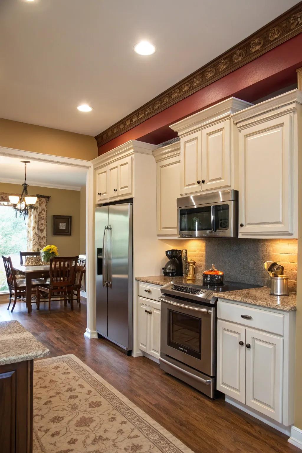 Dual-tone molding introduces depth and visual fascination.