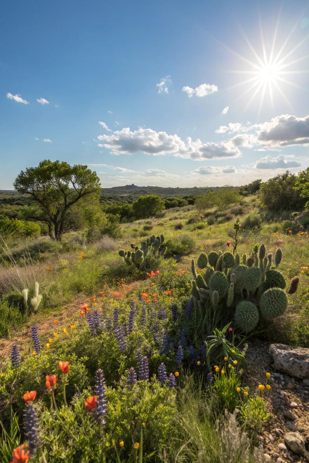 Native plants are perfectly suited for the Texas climate.