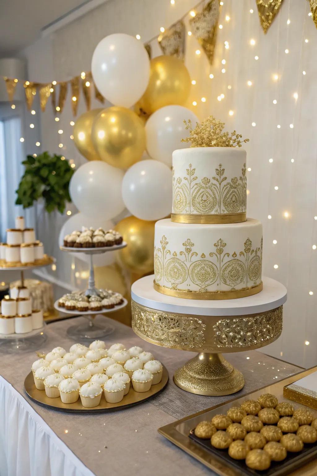 A dessert showcase that is both visually stunning and irresistibly tempting.