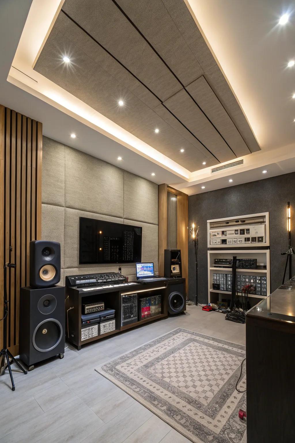 Seamlessly integrate equipment for a cohesive and uncluttered look.