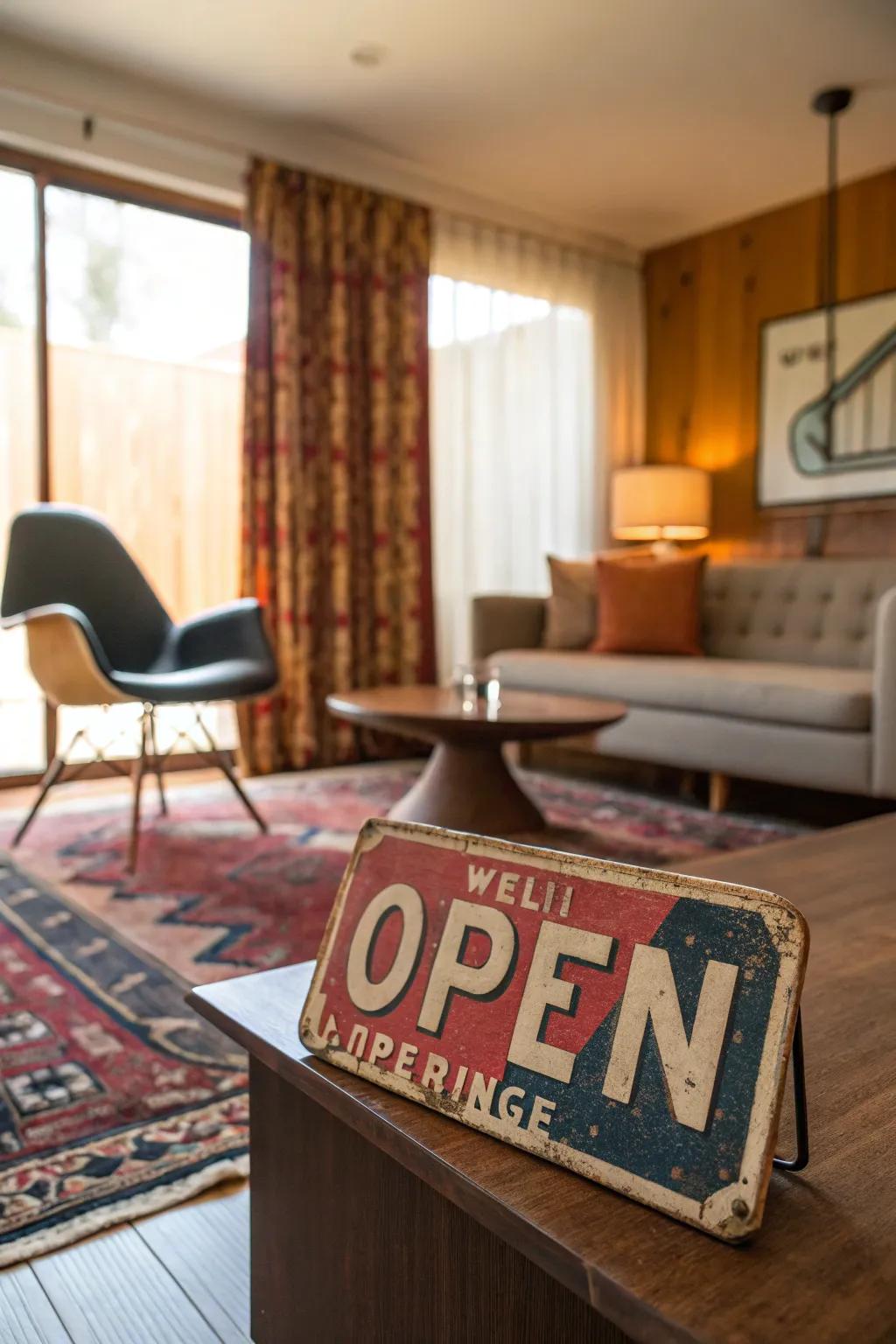 Capture the elegance of a bygone era with a classic-inspired welcome display.