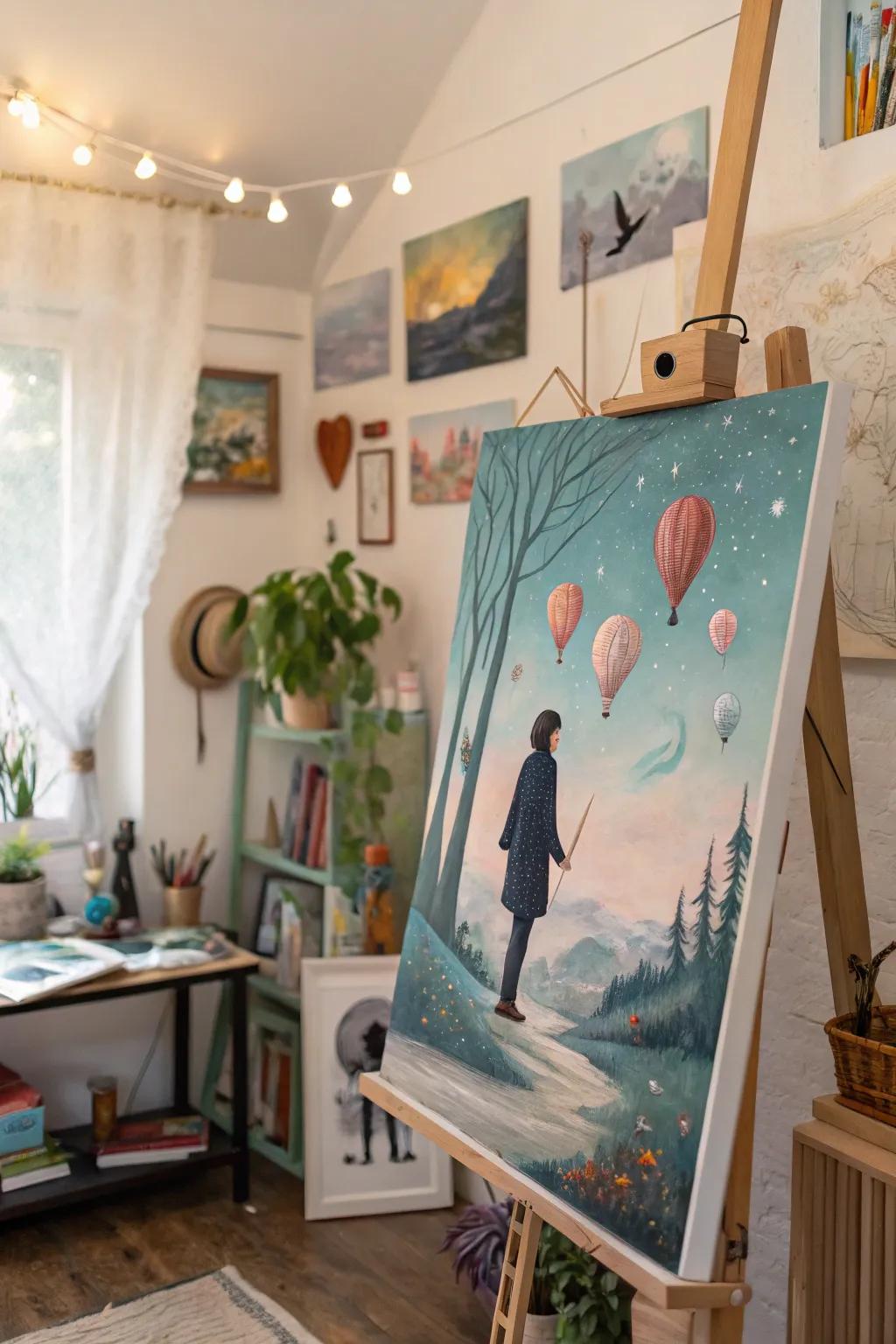 Where reality and fantasy converge in art.