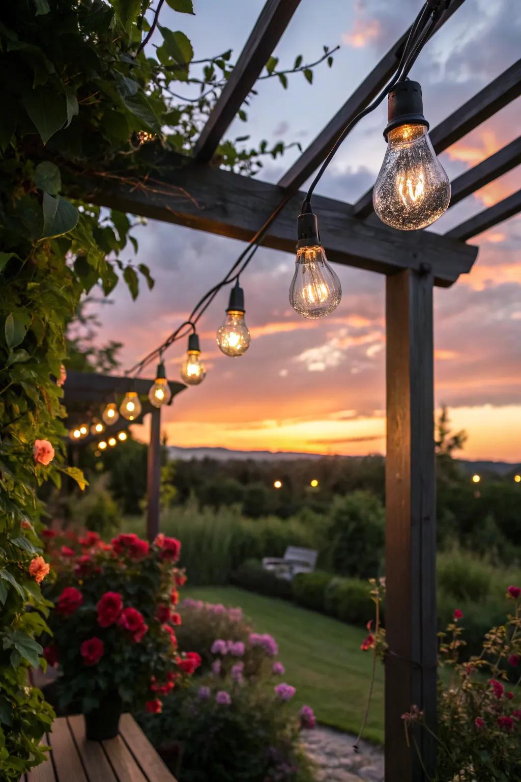 Illuminate sustainably using solar-driven illumination ropes.