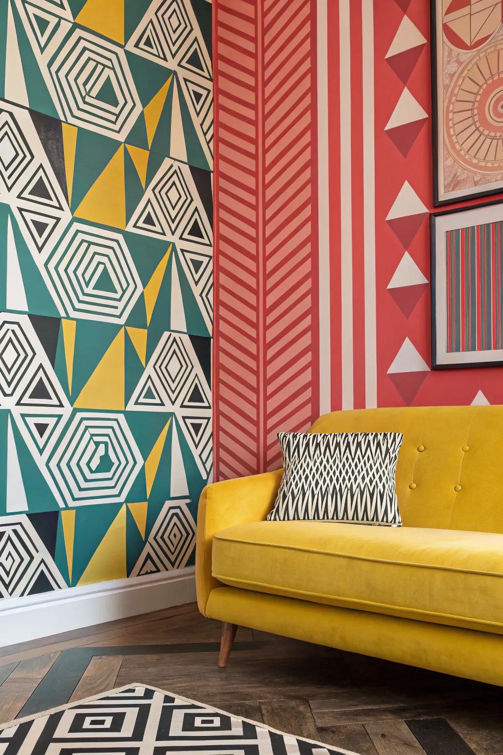 Tiered visuals introduce visual fascination and depth.