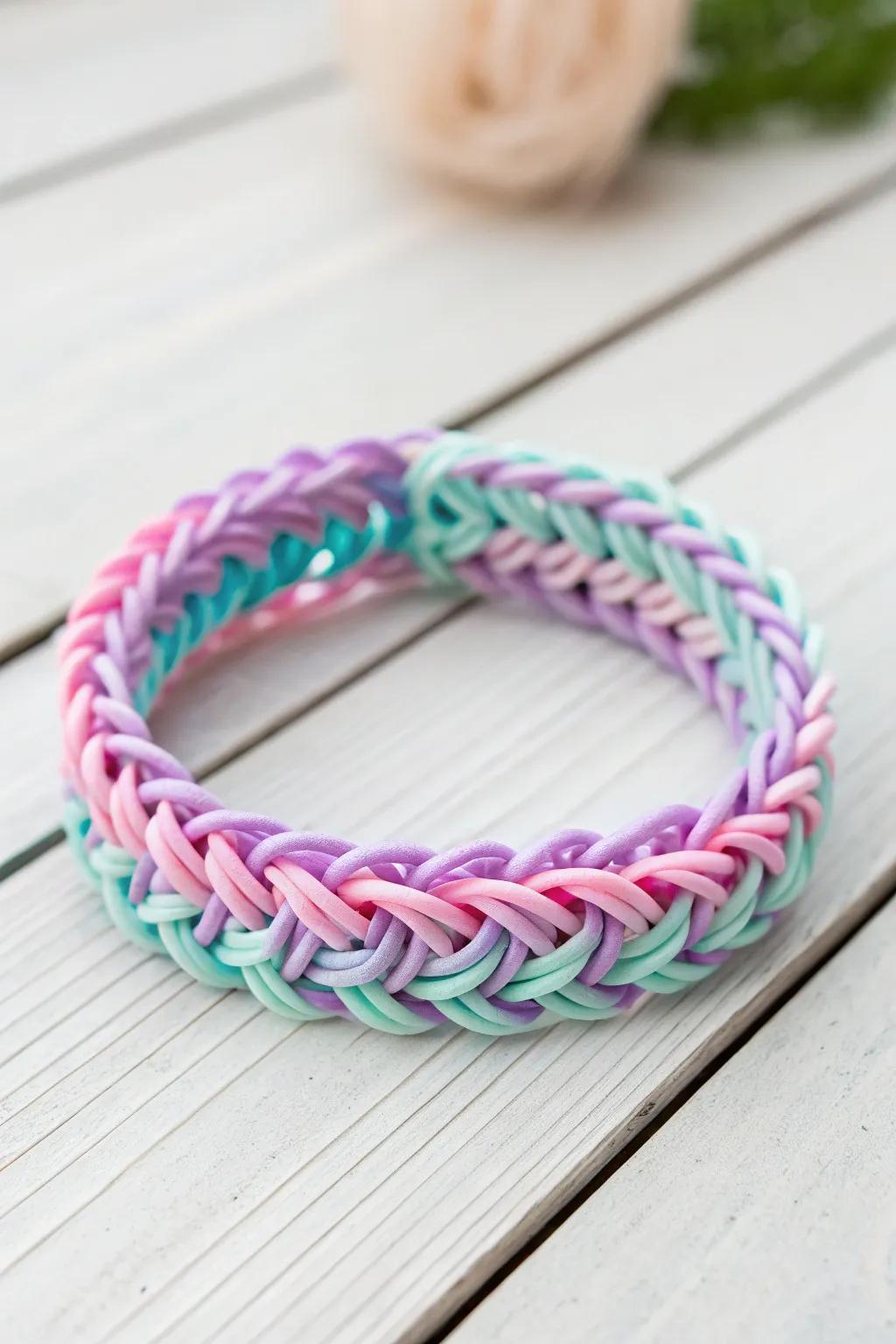 A burst of color in understated elegance—discover the artistry of the explosion bracelet.